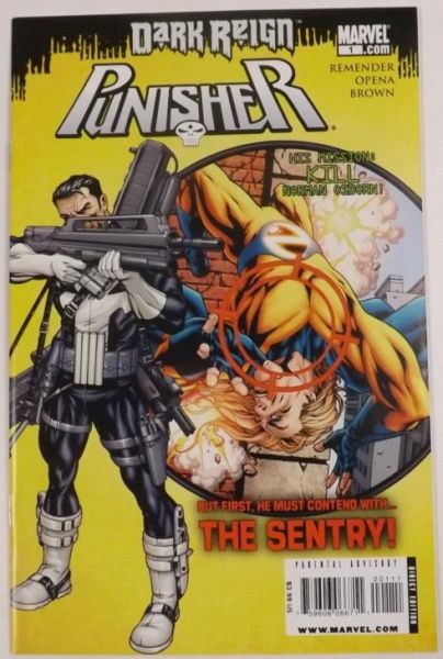 Dark Reign Punisher. Marvel # 1 2009