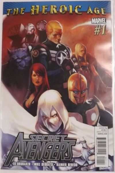 The Heroic Age. Secret Avangers # 1 2010 Marvel