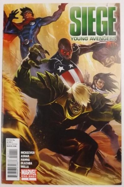 Siege Young Avengers # 1 2010 Marvel