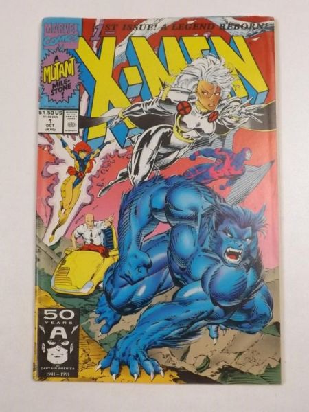XMen 1st Issue! A Legend Reborn #  1 1991 Marvel