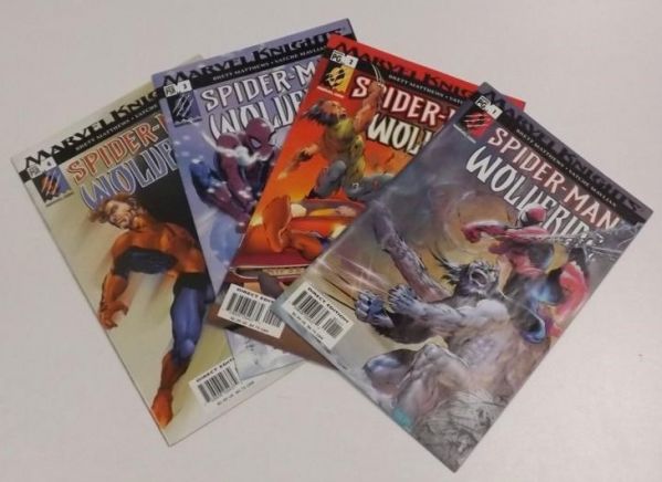 SpiderMan Versus Wolverine # 1 4 2002 Marvel