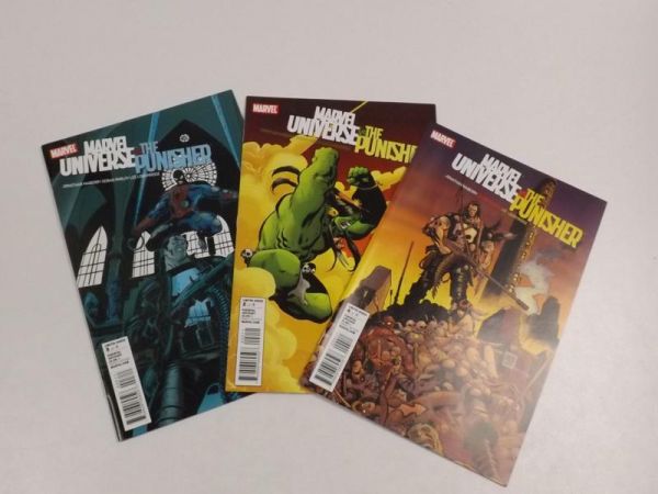Marvel Universe Vs. The Punisher #2, 3, 4 of 4, 2010 r.
