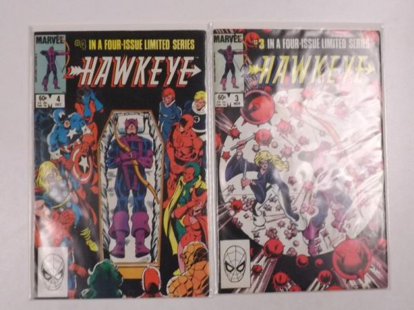 Hawkeye (1st series) #3, 4, 1983 r.