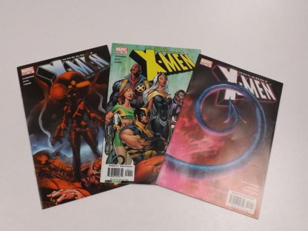 The Uncanny X-Men #444, 445, 446, 2004 r. 3 komiksy