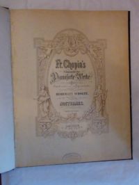 Chopin Frederic - Fr. Chopin's sammtliche Pianoforte-Werke Nocturnes ok.1930r. (nuty)