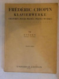 klavierwreke VII Etuden piano solo ok.1930r. (nuty)