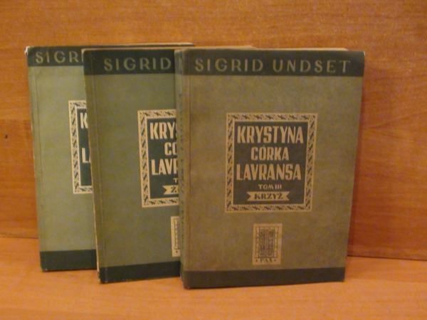 Krystyna córka Lavransa, tom I-III