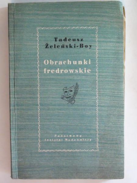 Żeleński-  - Obrachunki fredrowskie