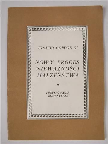 Nowy proces nieważności małżeństwa
