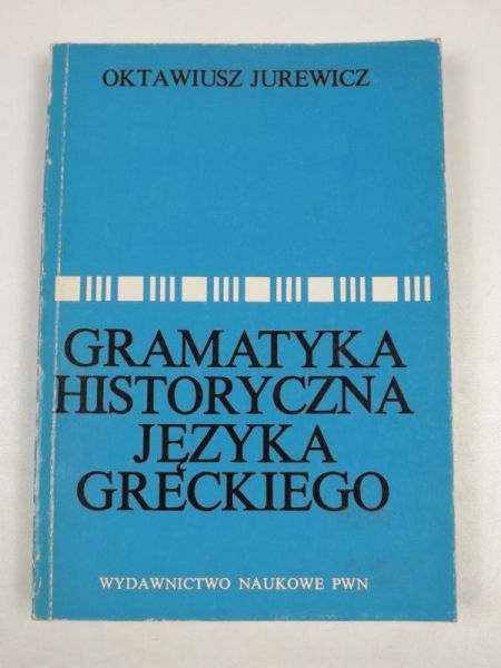 Gramatyka historyczna języka greckiego