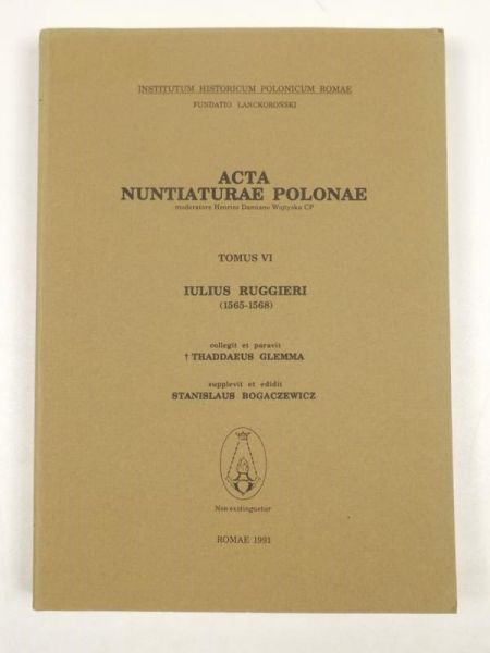 Acta Nuntiaturae Polonae. T. 6