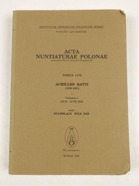 Acta Nuntiaturae Polonae. T. 57