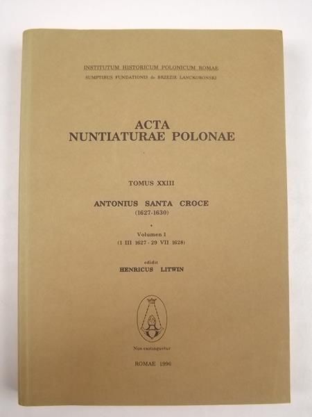 Acta Nuntiaturae Polonae. T. 23