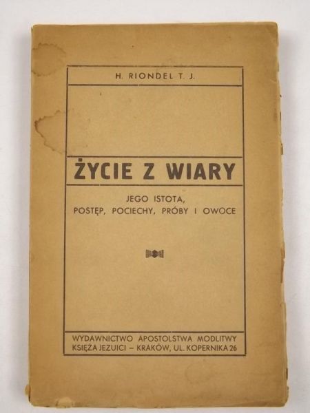 Życie z wiary, 1934 r.