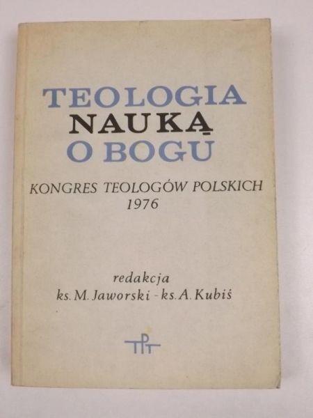 Jaworski M.,   - Teologia nauka o Bogu