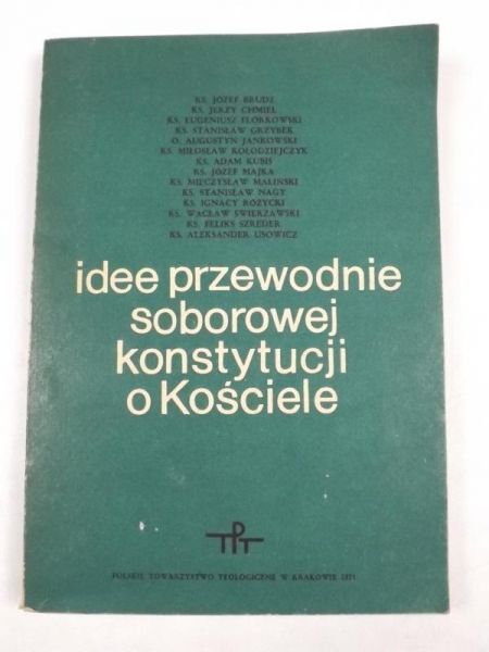 Idee przewodnie soborowej konstytucji o Kościele