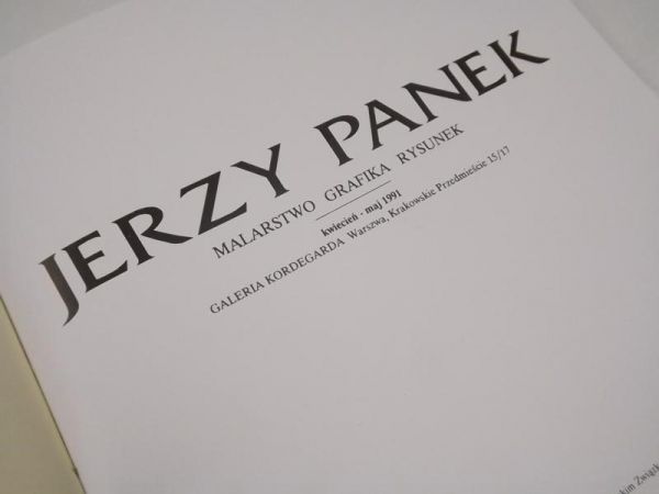 Jerzy Panek: malarstwo, grafika, rysunek