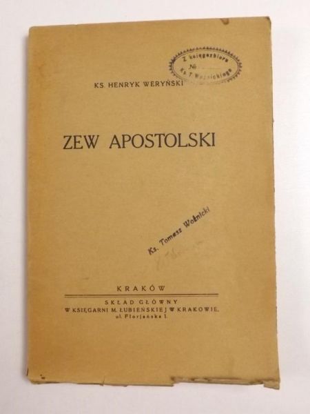 Zew apostolski, 1933 r.