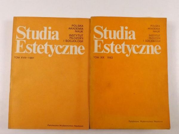Studia estetyczne, t.18,19