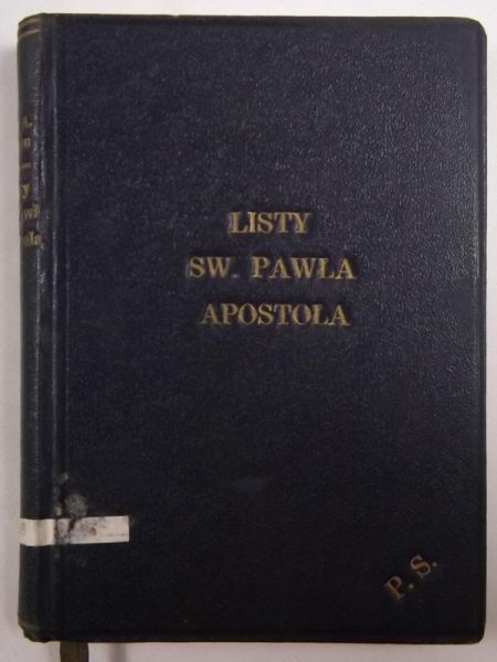 Listy św. Pawła Apostoła, 1928 r.
