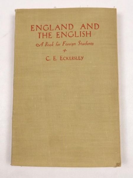 England and the English, 1947 r.