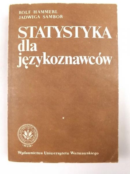 Hammerl Rolf - Statystyka dla językoznawców