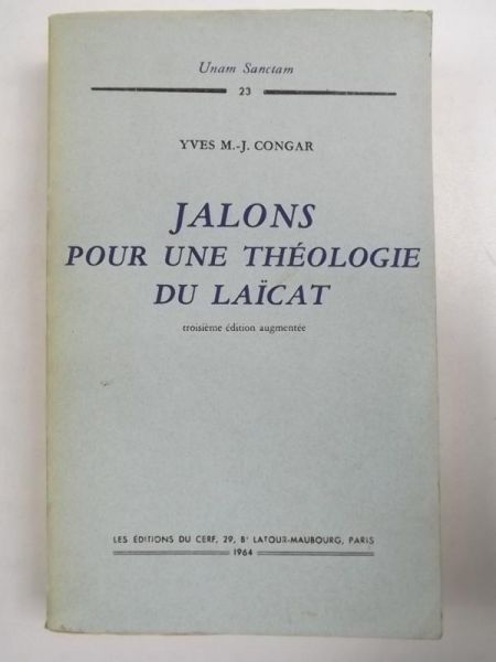 Jalons pour une theologie du laicat
