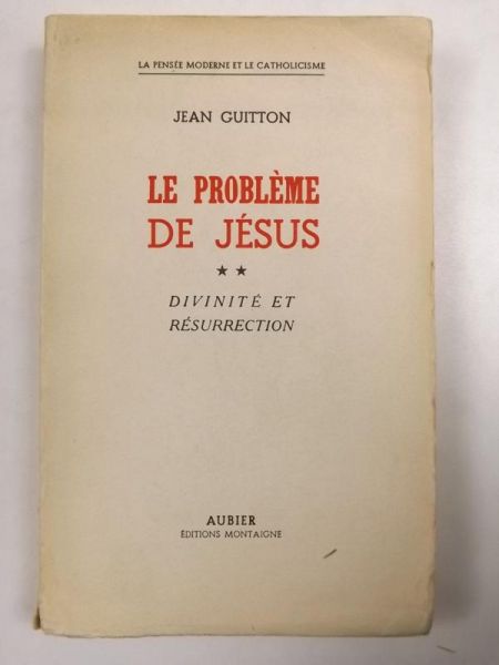 Le probleme de Jesus