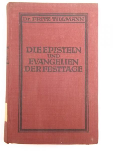 Die Episteln und Evangelien der Festtage, 1940 r.