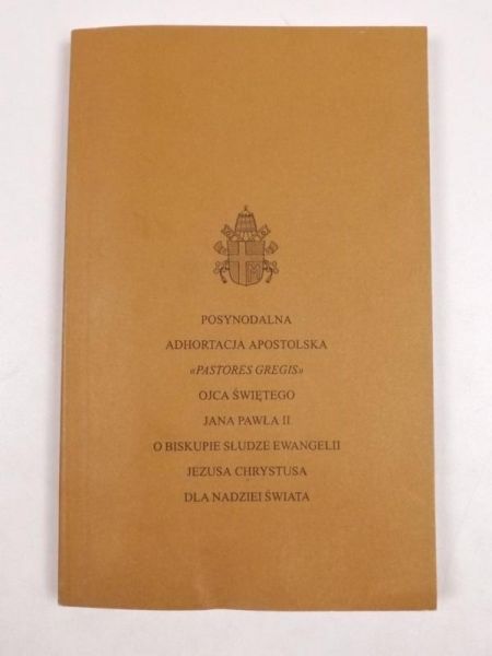 Posynodalna adhortacja apostolska "Pastores Gregis"