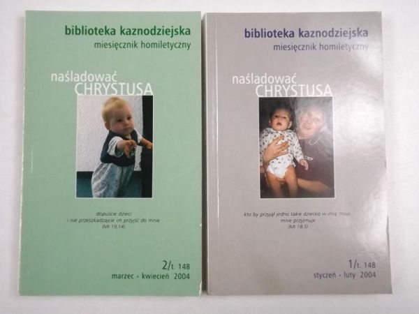 Biblioteka Kaznodziejska 1,2/2004 t.148 rok C, 2 tomy