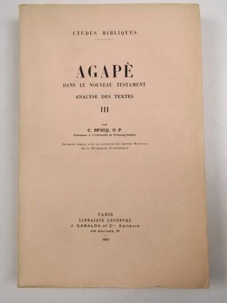 Agape dans le Nouveau Testament