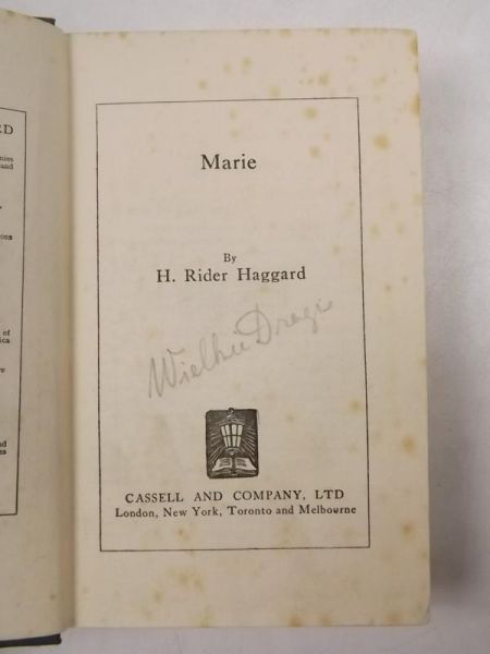 Marie, 1925 r.