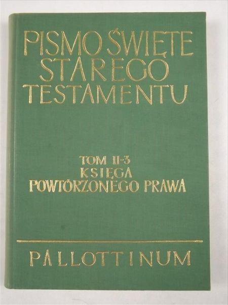 Pismo Święte Starego Testamentu, tom II, cz. 3