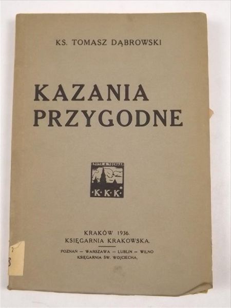 Kazania przygodne, 1936 r.
