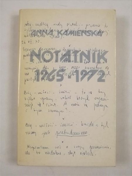 Notatnik 1965- 1972