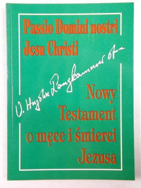 Langkammer - Nowy Testament o męce i śmierci Jezusa