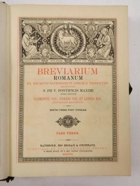 Breviarium Romanum, 1891 r.