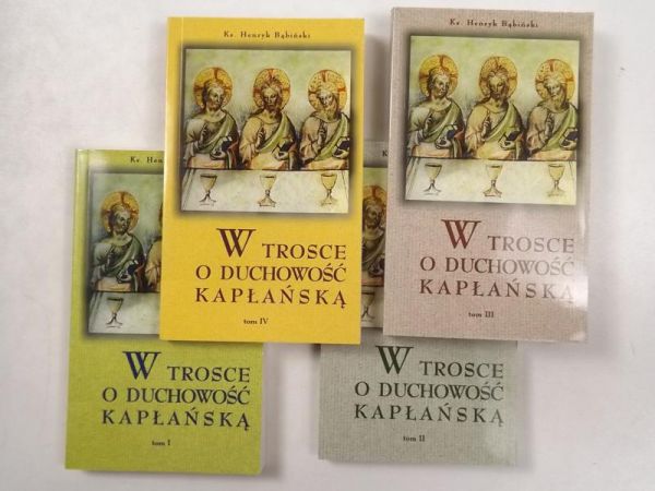 W trosce o duchowość kapłańską, tom I-IV