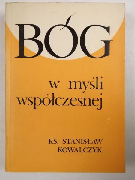 Bóg w myśli współczesnej