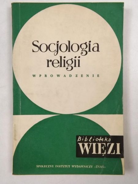 Socjologia religii. Wprowadzenie