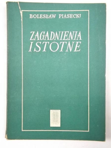 Zagadnienia istotne