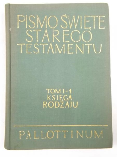 Księga Rodzaju, Tom I, Cz. 1