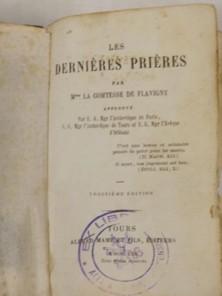 Les Dernieres Prieres, 1870 r.