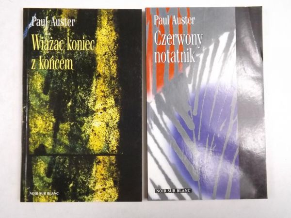 Auster Paul - Wiążąc koniec z końcem/ Czerwony notatnik