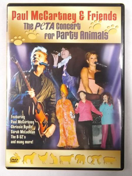 Paul McCartney & Friends. The Peta Concert for Party Animals, DVD