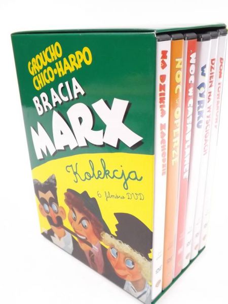 Bracia Marx. Kolekcja 6 filmów, DVD