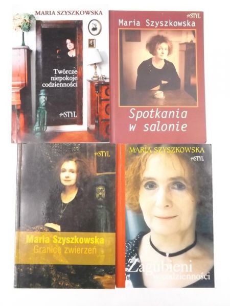 Szyszkowska Maria - Twórcze niepokoje codzienności / Granice zwierzeń / Spotkania w salonie / Zagubieni w codzienności