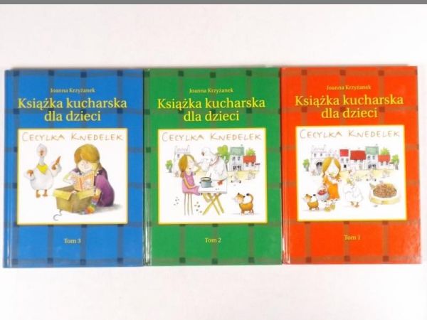 Książka kucharska dla dzieci, T. I-III