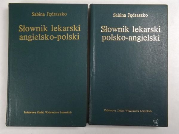 Słownik lekarski angielsko-polski polsko-angielski, t.II